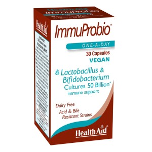 Health Aid Immuprobio Συμπλήρωμα Διατροφής για Χρόνιες & Σοβαρές Διαταραχές του Εντέρου, 30caps