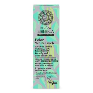 Natura Siberica Polar White Birch Ορός Προσώπου Κατά των Ερεθισμών για Λιπαρή & Ακνεϊκή Επιδερμίδα, 30ml