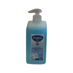 Protect Gel 80% 500ml Αντισηπτικό Αλκοολούχο Διάλυμα σε μορφή gel