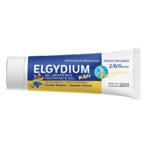 Elgydium Παιδική Οδοντόκρεμα 500ppm με Γεύση Μπανάνα για 2+ Χρονών, 50ml