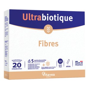 Vitavea Ultrabiotique Fibre 10 Ημερών Συμπλήρωμα Διατροφής για Πρόληψη και Αντιμετώπιση Περιστασιακής Δυσκοιλιότητας & Ισορροπία Εντερικής Μικροχλωρίδας, 10 φακελίσκοι