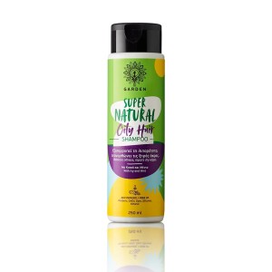 Garden Supernatural Shampoo Oily Hair Σαμπουάν Κατά της Λιπαρότητας, 250ml