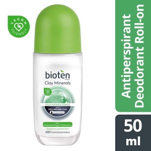 Bioten Clay Minerals Deo Αποσμητικό Roll On, 50ml
