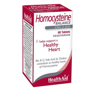 Health Aid Homocysteine Balance, Συμπλήρωμα Διατροφής Για Εξισορρόπηση Των Επιπέδων Ομοκυστεΐνης Στο Αίμα, 60tabs