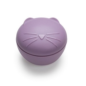Melii Silicone Bowl with Lid Cat Μπολ Σιλικόνης με Καπάκι, 1τμχ