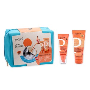 Panthenol Extra Promo Sunproof Essentials με Diaphanous Αντηλιακό Τζελ Προσώπου SPF50 & Diaphanous Αντηλιακό Γαλάκτωμα Προσώπου & Σώματος SPF50 100ml + Δώρο Γαλάζιο Νεσεσέρ
