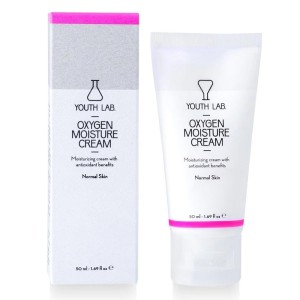 Youth Lab Oxygen Moisture Cream Normal Skin, 24ωρη Ενυδατική Κρέμα με Αντιοξειδωτική Δράση για το Κανονικό Δέρμα, 50ml