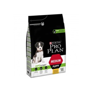 Purina Pro Plan OptiStart Medium Puppy Κοτόπουλο,Ξηρά τροφή για Κουτάβια, 3kg