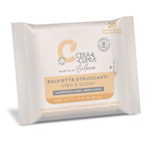 Cera Di Cupra Μαντηλάκια Ντεμακιγιάζ, 20τμχ