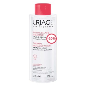 Uriage Thermal Micellar Water Ιαματικό Νερό Καθαρισμού & Ντεμακιγιάζ για Ευαίσθητη Επιδερμίδα -20%, 500ml