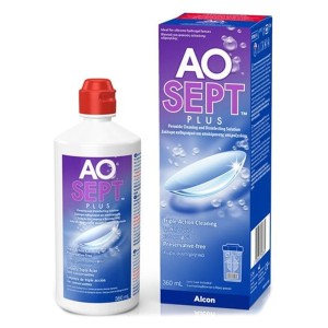 Alcon Aosept Plus  Υγρό φακών Επαφής, 360ml
