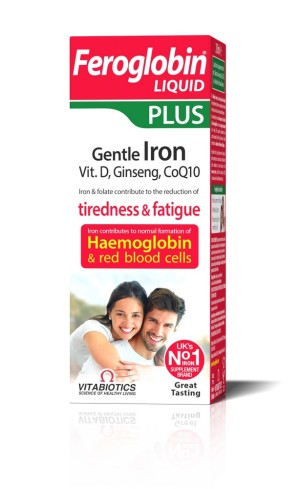 Vitabiotics Feroglobin Liquid Plus Συμπλήρωμα Σιρόπι Σιδήρου, 200ml