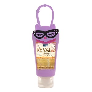 Intermed Reval Plus Antiseptic Hand Gel Lemon Γάτα Μωβ, 30ml