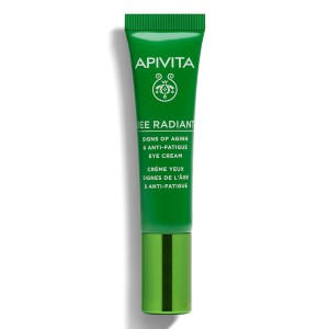 Apivita Bee Radiant Κρέμα Ματιών για Σημάδια Γήρανσης & Ξεκούραστη Όψη, 15ml
