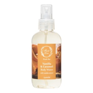 Fresh Line Body Water Αρωματικό Νερό Σώματος Βανίλια & Καραμέλα, 150ml
