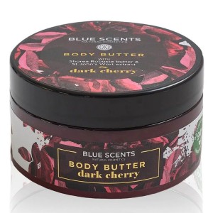Blue Scents Dark Cherry Body Butter Πλούσια Ενυδάτωση Σώματος, 200ml