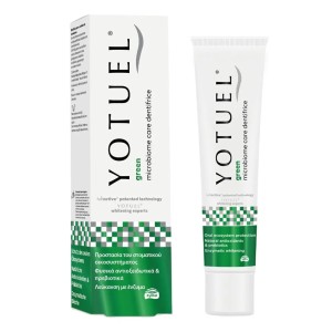 Yotuel Green Natural Οδοντόκρεμα Εξαιρετικά Απαλή με Φυσικά Συστατικά για την Προστασία του Μικροβιώματος του Στόματος, 75ml