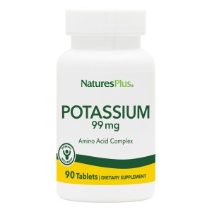 Natures Plus Potassium 99mg, 90tabs