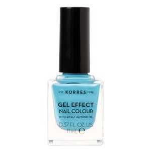 Korres Gel Effect Nail Color Βερνίκι Νυχιών Oceanid 81, 11ml