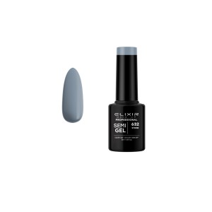 Elixir Make-up Semi Gel Ημιμόνιμο Επαγγελματικό Βερνίκι Νυχιών Νο632 Stone, 5ml