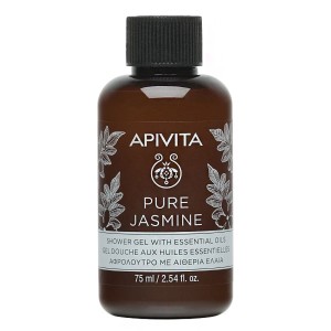 Apivita Pure Jasmine Γιασεμί Aφρόλουτρο με Aιθέρια Έλαια, 75ml