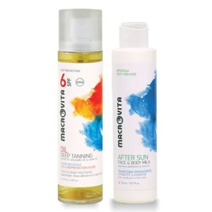 Macrovita Promo Λάδι για Βαθύ Μαύρισμα SPF6 100ml & Δώρο Aftersun Γαλάκτωμα Ενυδάτωσης για Πρόσωπο και Σώμα, 100ml, 1σετ