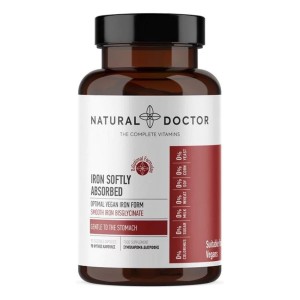 Natural Doctor Iron Softly Absorbed Συμπλήρωμα Διατροφής για την Αναπλήρωση της Έλλειψης Σιδήρου, 90 κάψουλες