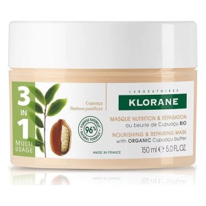 Klorane Cupuacu Μάσκα Θρέψης & Επανόρθωσης για Ξηρά Μαλλιά με Βούτυρο Cupuacu BIO, 150ml
