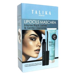 Talika Promo Lipocils Mascara Black  Μαύρη Μάσκαρα 8,5ml & Lash Conditioning Cleanser Καθαριστικό Βλεφαρίδων & Ματιών 100ml, 1σετ