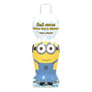 Air-Val International Παιδικό Αφρόλουτρο & Σαμπουάν Minions σε Μορφή Gel, 400ml