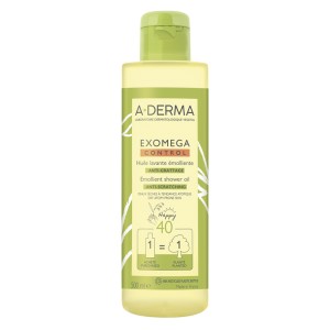 A-Derma Exomega Control Emollient Shower Oil Κατάλληλο για Ατοπική Επιδερμίδα, 500ml