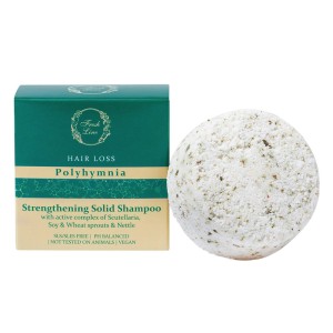 Fresh Line Polyhymnia Solid Shampoo Πολύμνια Στερεό Σαμπουάν Ενδυνάμωσης, 70gr