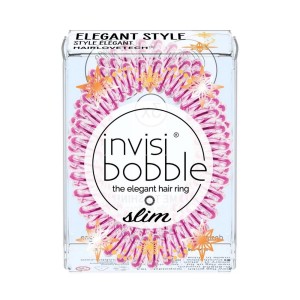 Invisibobble Slim Time to Shine La Vie en Rose, 3τμχ