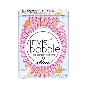 Invisibobble Slim Time to Shine La Vie en Rose, 3τμχ