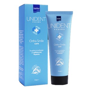 Intermed Unident Pharma Ortho Smile Care Oδοντόκρεμα για Χρήση σε Συνδυασμό με την Ορθοδοντική Θεραπεία, 75ml