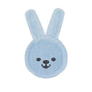 Mam Oral Care Rabbit Γάντι Λαγουδάκι για Καθαρισμό των Πρώτων Δοντιών & Μασάζ των Ούλων 0m+ Μπλε, 1τμχ