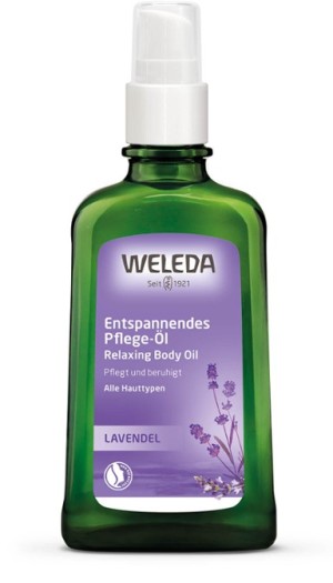 Weleda Lavender Relaxing Body Oil Χαλαρωτικό Λάδι Λεβάντας, 100ml