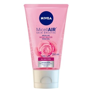 Nivea Micellair Cleansing Gel with Rosewater Gel Καθαρισμού με Ροδόνερο, 150ml
