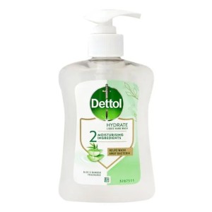 Dettol Hydrate Υγρό Αντιβακτηριδιακό Κρεμοσάπουνο, 250ml