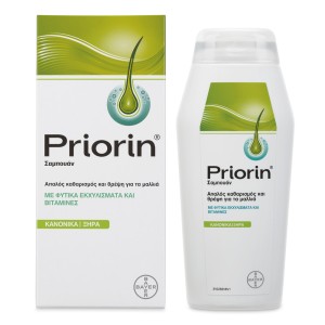 Priorin Σαμπουάν Θρέψης Με Φυτικά Εκχυλίσματα & Βιταμίνες Κανονικά ή Ξηρά Μαλλιά, 200ml