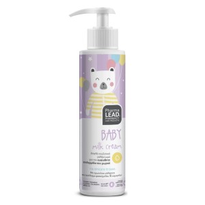PharmaLead Baby Milk Cream Απαλό Ενυδατικό Γαλάκτωμα Για Την Ευαίσθητη Επιδερμίδα Του Μωρού, 150ml 