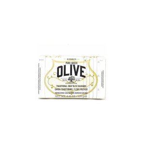 Korres Olive Pure Greek Πράσινο Σαπούνι Άνθη Ελιάς 125gr