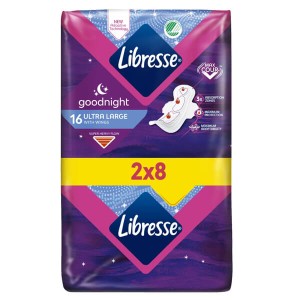 LIBRESSE ULTRA LARGE (16τεμ.) - (NIGHT) (DUO PACK) (2x8τεμ.)