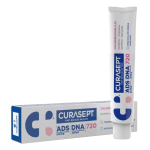 Curasept ADS® DNA 720 Οδοντόπαστα Gel 0,20% CHX για την Εντατική Θεραπεία της Φλεγμονής των Ούλων και της Στοματικής Κοιλότητας, 75ml
