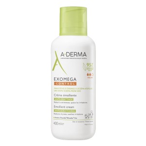  A-Derma Exomega Control Emolient Cream Μαλακτική Κρέμα Κατά του Αισθήματος Κνησμού, 400ml