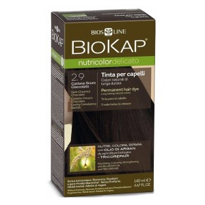 Biokap Nutricolor Delicato Βαφή Μαλλιών No 2.9 Καστανό Σκούρο Σοκολατί, 140ml