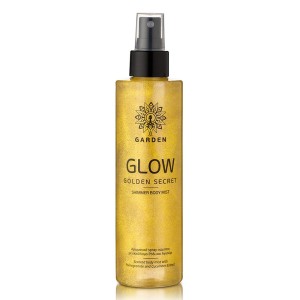 Garden Glow Golden Secret Body Mist Gold Shimmer Αρωματικό Spray Σώματος με Χρυσαφένια Λάμψη, 200ml