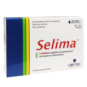 Libytec Selima Συμπλήρωμα Διατροφής με Σελήνιο 83mcg για τη Φυσιολογική Λειτουργία του Ανοσοποιητικού Συστήματος & του Θυρεοειδούς Αδένα, 30 Διασπειρόμενα Δισκία