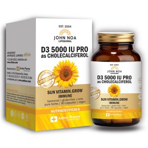 Eifron John Noa Liposomal D3 5000iu, 90φυτικές κάψουλες