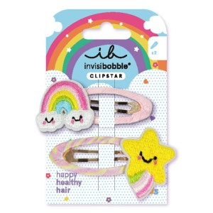 Invisibobble Snap Clip Kids Happy Sky, 2τμχ